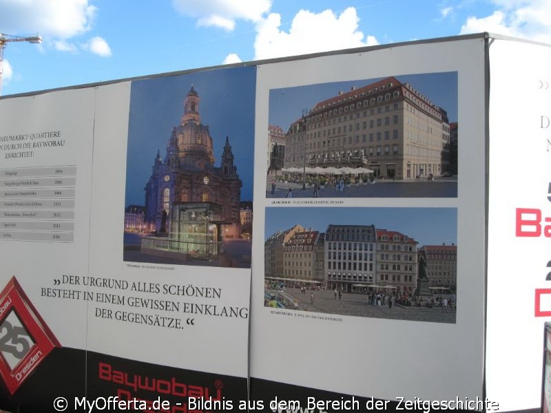 Dresden, Altstadt im Sommer 2017