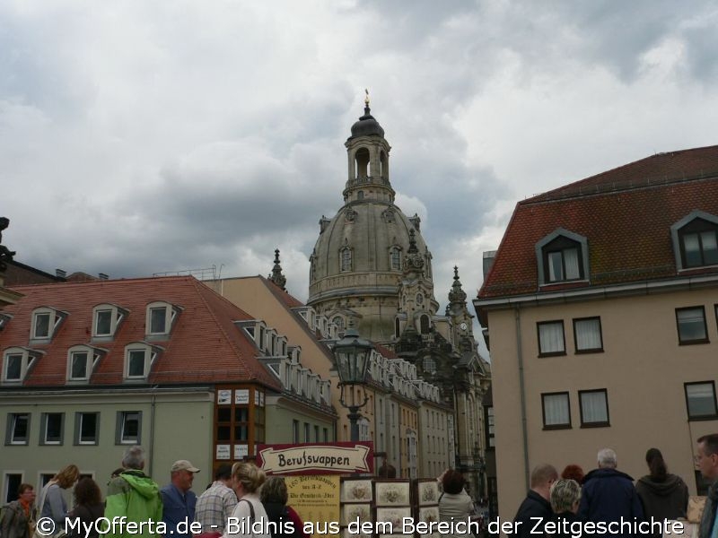 Die Frauenkirche Dresden blickt auf eine tausendjährige Geschichte zurück.