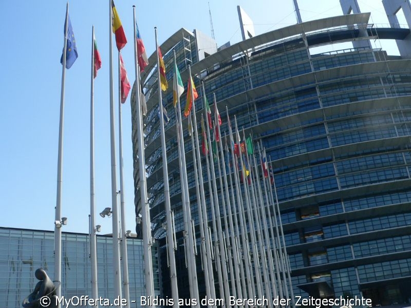 Andzelika Pallach besucht EU-Parlament in Strassburg