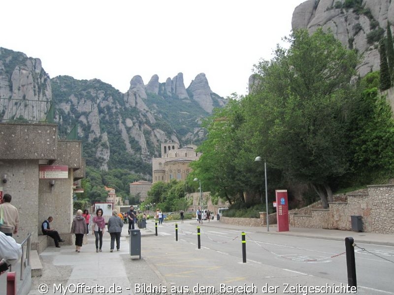 Das Montserrat-Kloster ist das spirituelle Zentrum Kataloniens in Spanien