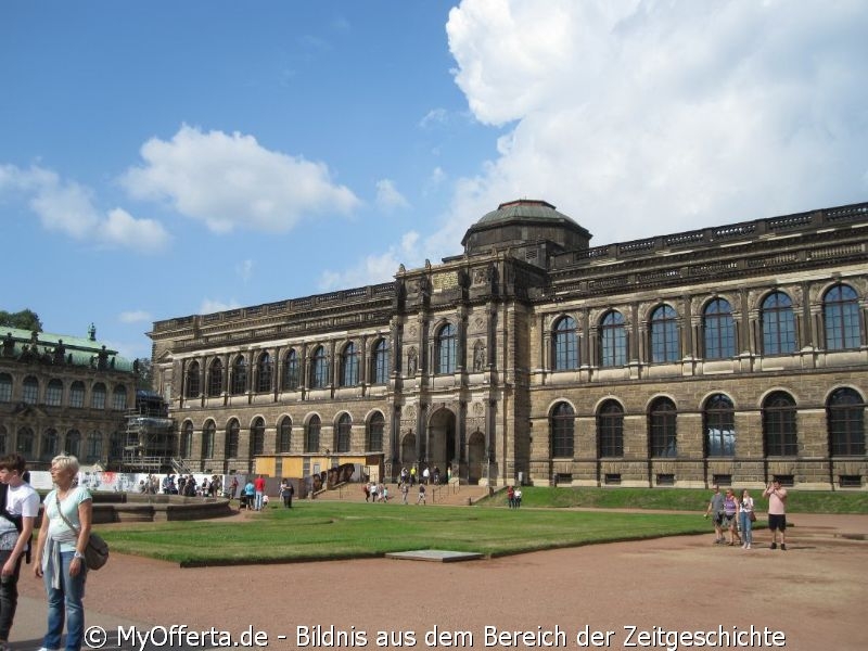 Dresden, Altstadt im Sommer 2019