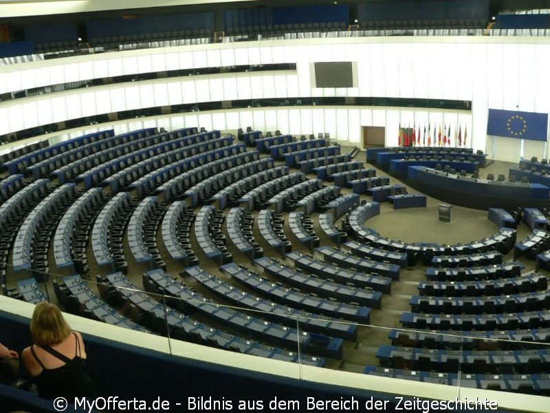 Andzelika Pallach besucht EU-Parlament in Strassburg