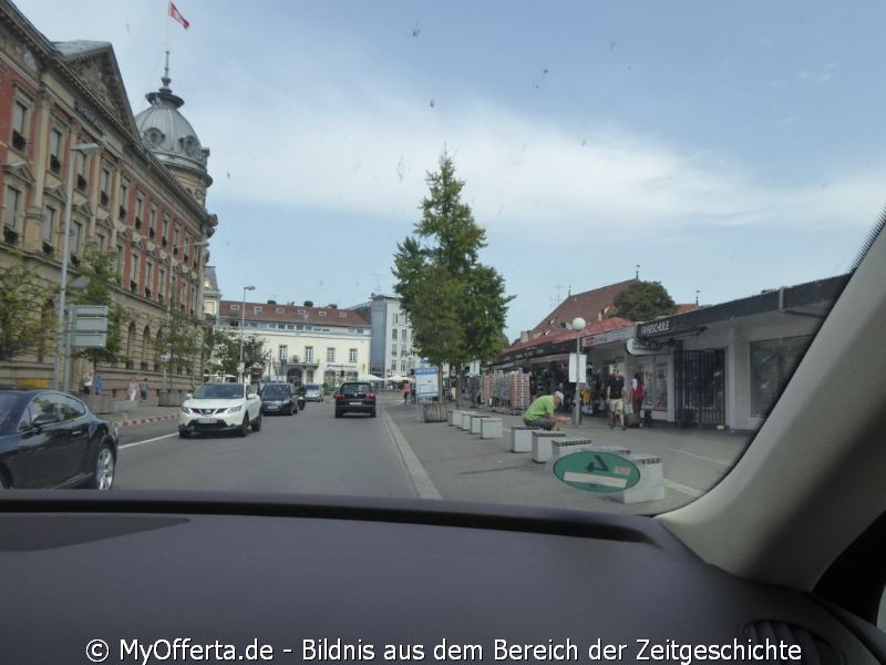 Die Fähre-Fahrt von Meersburg nach Konstanz dauert 15 Minuten