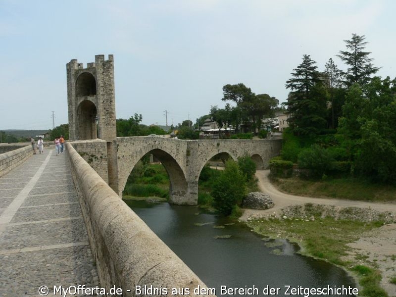 Besalu in Spanien, eine Reise in die Vergangenheit