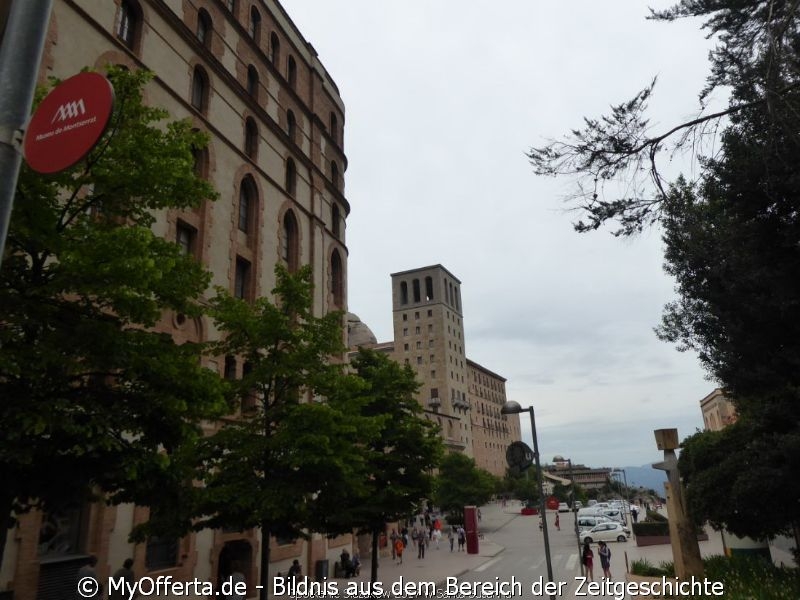 Das Montserrat-Kloster ist das spirituelle Zentrum Kataloniens in Spanien