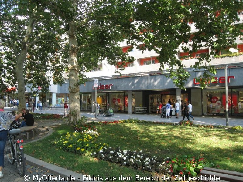 Hauptstraße in Dresden im Sommer 2019