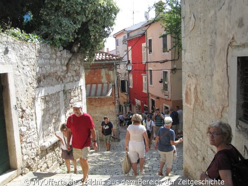 Rovinj liegt in Westistrien und ist eines der traditionsreichsten Urlaubsgebiete