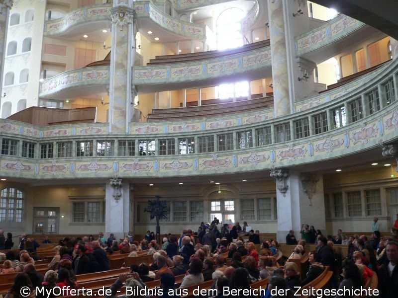 Die Frauenkirche Dresden blickt auf eine tausendjährige Geschichte zurück.