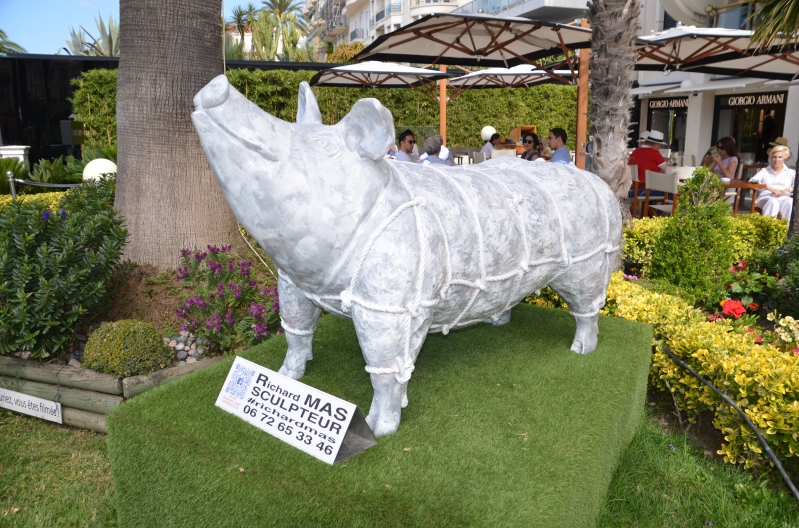 Kunst auf der Croisette von Cannes