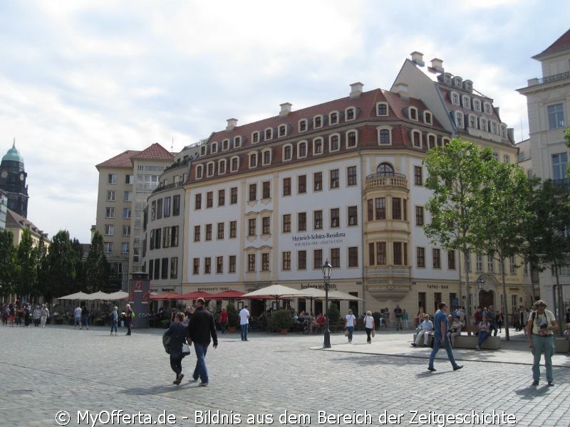 Dresden, Altstadt im Sommer 2019