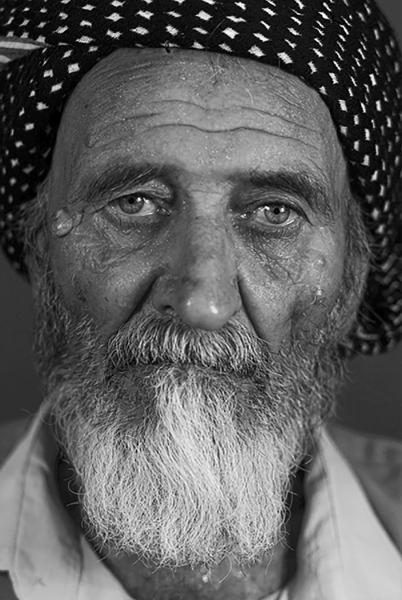 An elderly man