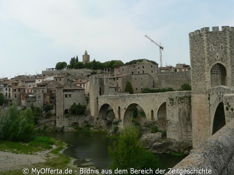 Besalu in Spanien, eine Reise in die Vergangenheit