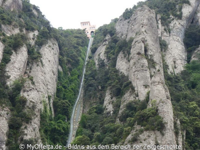 Das Montserrat-Kloster ist das spirituelle Zentrum Kataloniens in Spanien