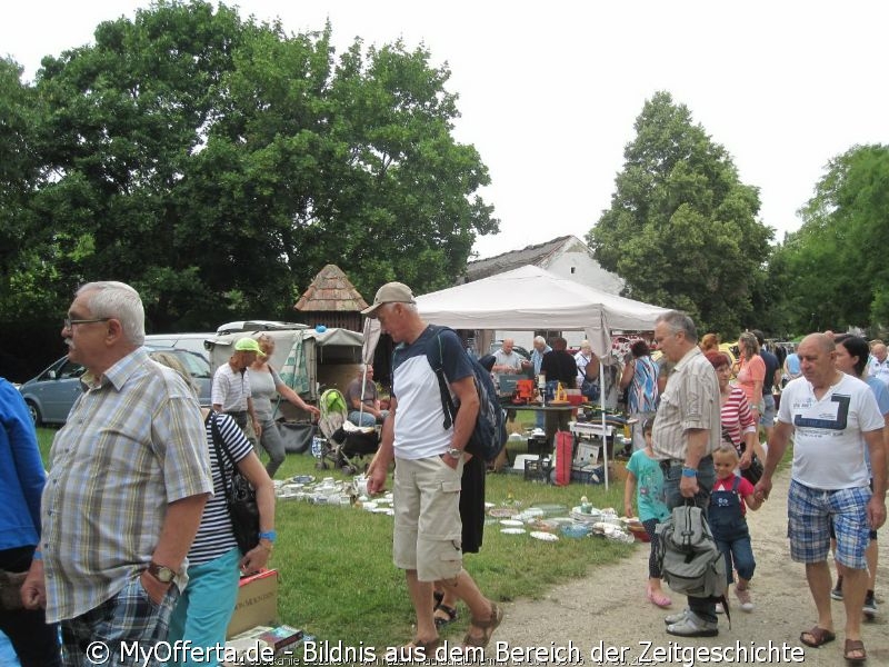 Ich gehe gerne auf viele Messen, aber der Flohmarkt ist etwas Besonderes