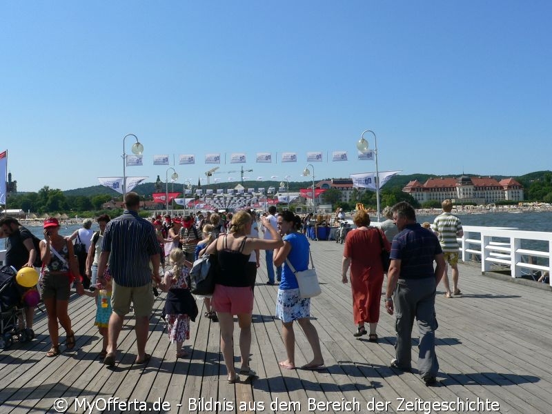 Der Pier bleibt der bekannteste Punkt von Sopot