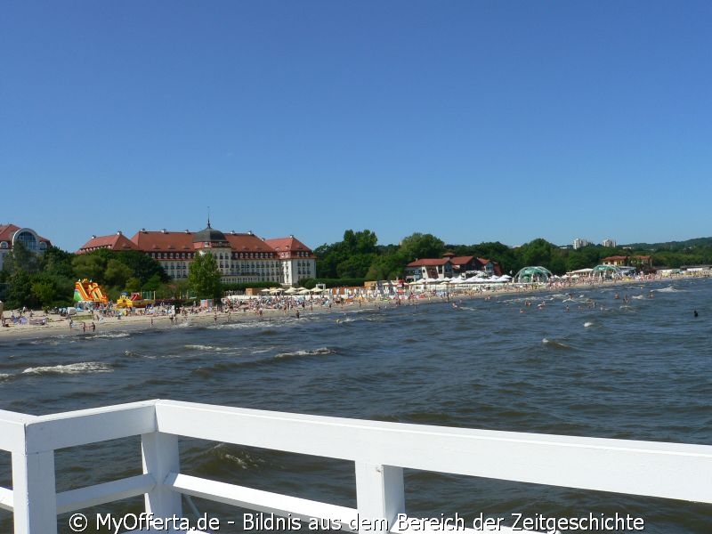 Der Pier bleibt der bekannteste Punkt von Sopot