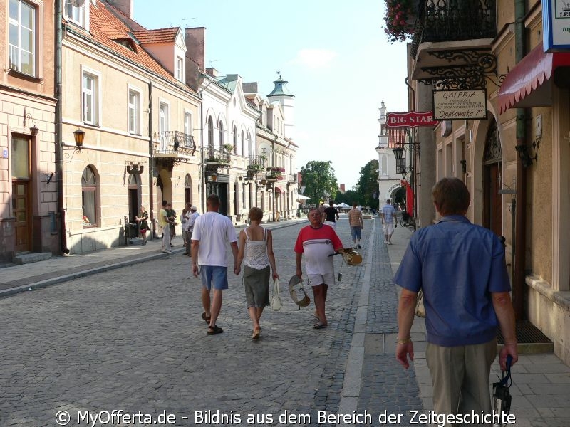 Die Stadt und die bekannteste in der Region eine Eisdiele.