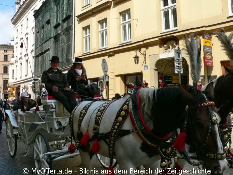 Ein Spaziergang über die Strassen von Krakau