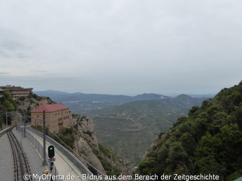 Das Montserrat-Kloster ist das spirituelle Zentrum Kataloniens in Spanien