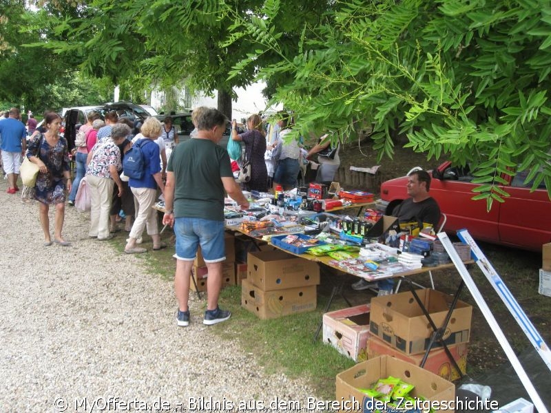 Ich gehe gerne auf viele Messen, aber der Flohmarkt ist etwas Besonderes