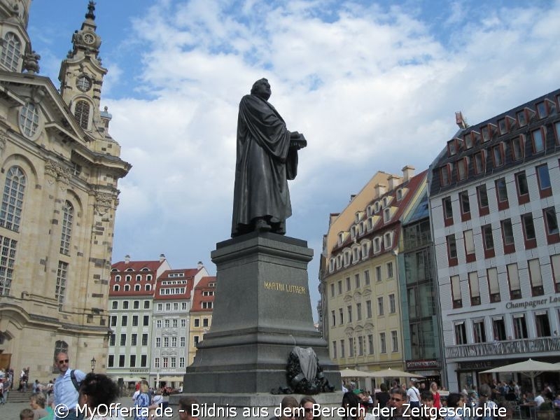 Dresden, Altstadt im Sommer 2019