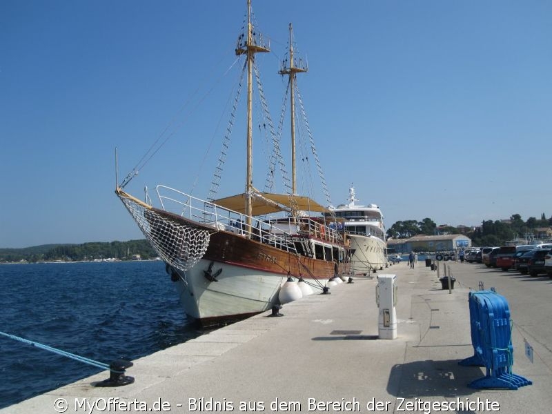 Rovinj liegt in Westistrien und ist eines der traditionsreichsten Urlaubsgebiete