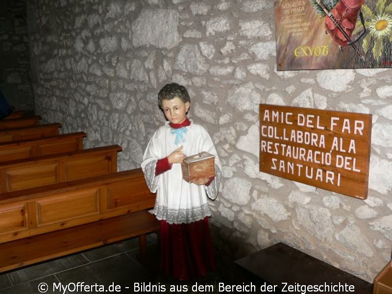 Rupit, ein Felsendorf in Spanien