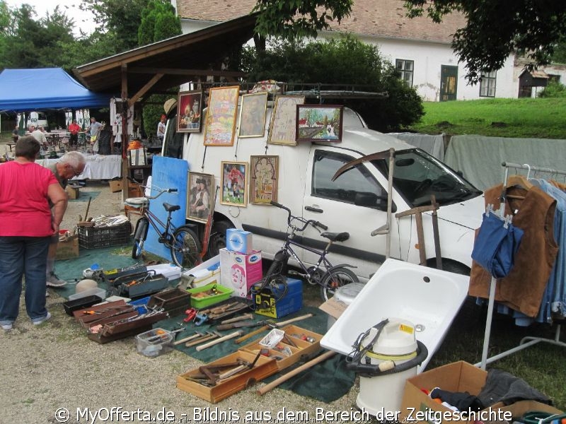 Ich gehe gerne auf viele Messen, aber der Flohmarkt ist etwas Besonderes