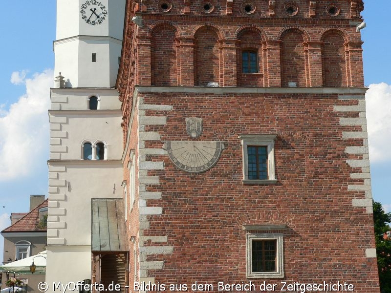 Die Stadt und die bekannteste in der Region eine Eisdiele.