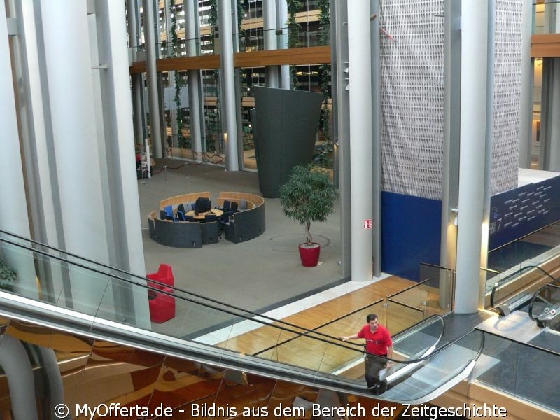 Andzelika Pallach besucht EU-Parlament in Strassburg