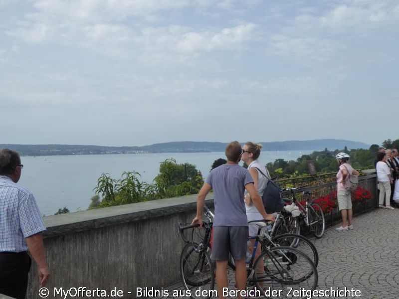 Die Fähre-Fahrt von Meersburg nach Konstanz dauert 15 Minuten