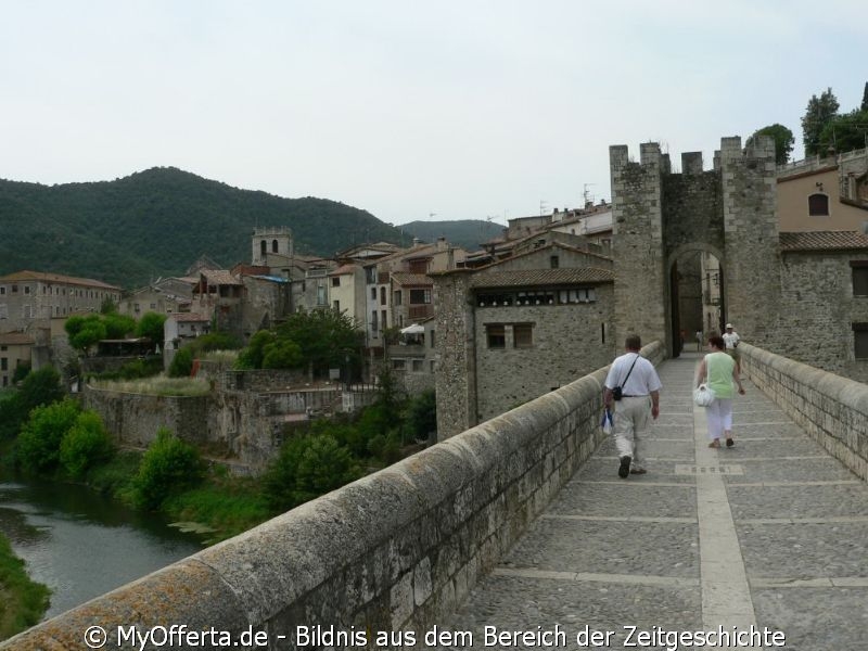 Besalu in Spanien, eine Reise in die Vergangenheit