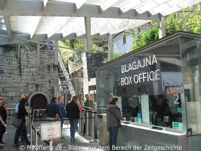 Ljubljana, die Hauptstadt Sloweniens, gesehen im September 2019 