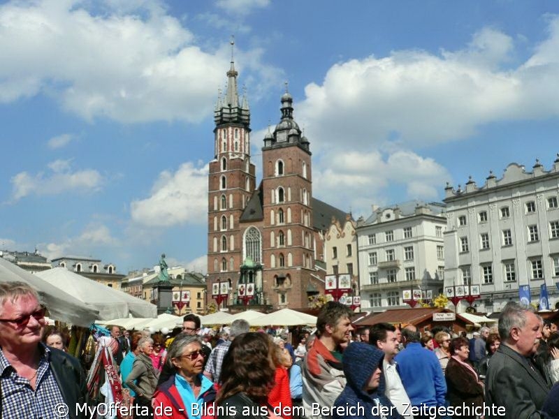 Ein Spaziergang über die Strassen von Krakau