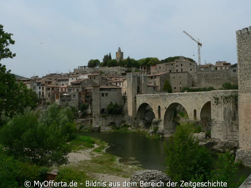 Besalu in Spanien, eine Reise in die Vergangenheit