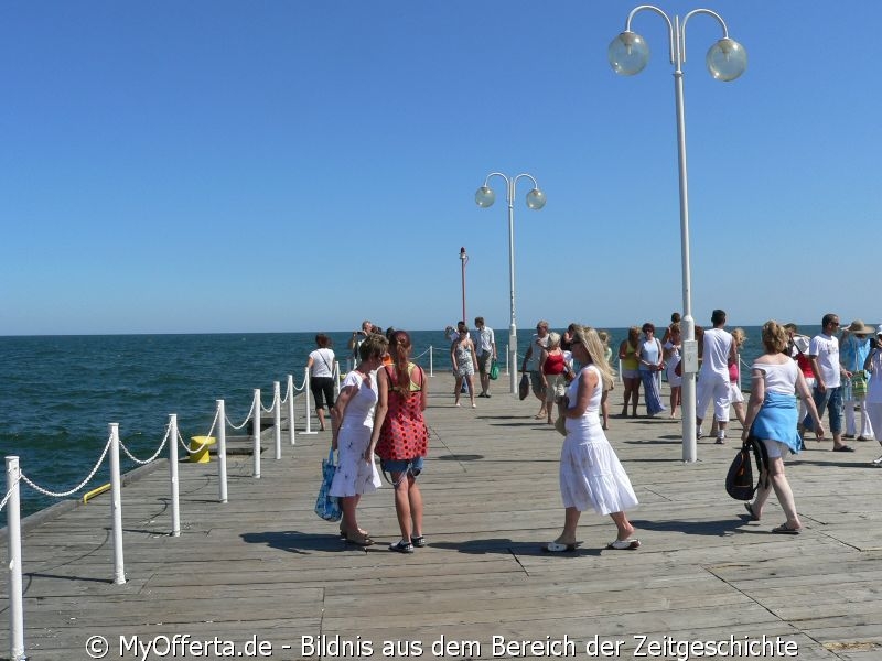 Der Pier bleibt der bekannteste Punkt von Sopot