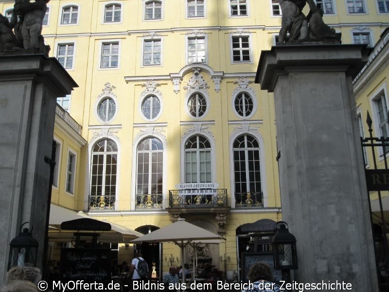 Dresden, Altstadt im Sommer 2017