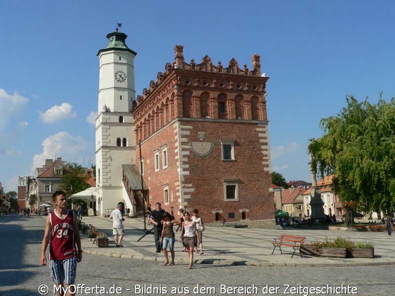 Die Stadt und die bekannteste in der Region eine Eisdiele.