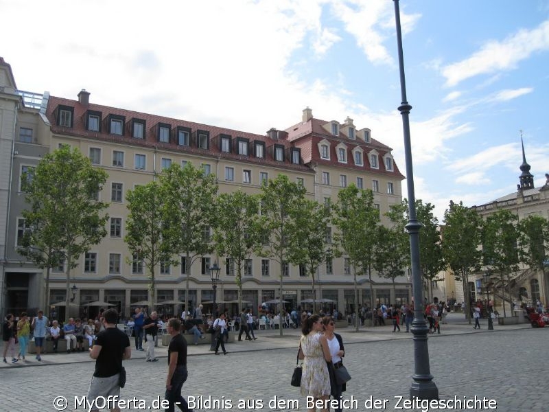 Dresden, Altstadt im Sommer 2019