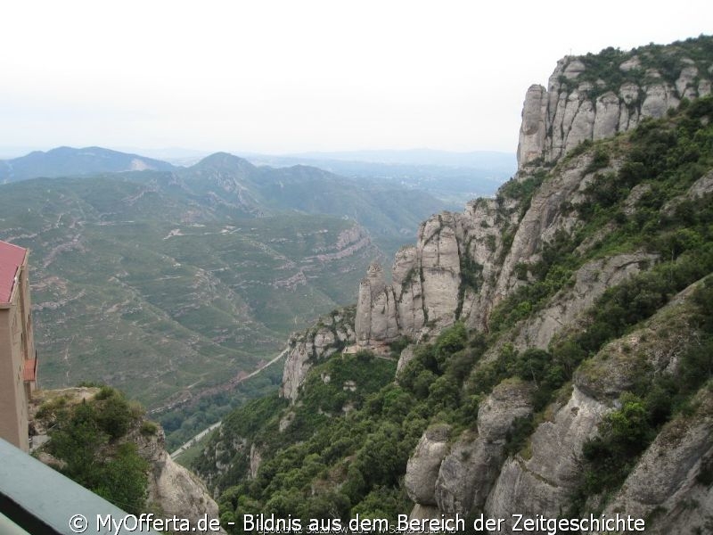 Das Montserrat-Kloster ist das spirituelle Zentrum Kataloniens in Spanien