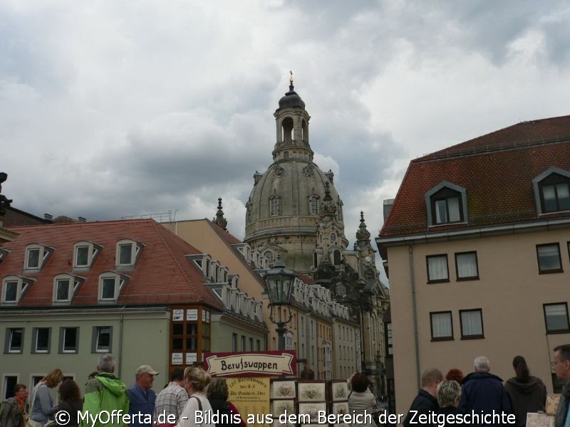 Dresden, Altstadt im Sommer 2015