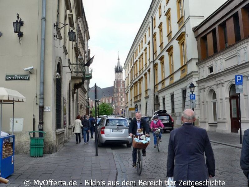 Ein Spaziergang über die Strassen von Krakau