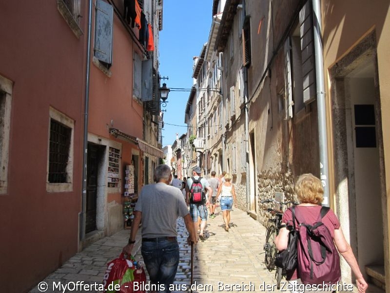 Rovinj liegt in Westistrien und ist eines der traditionsreichsten Urlaubsgebiete