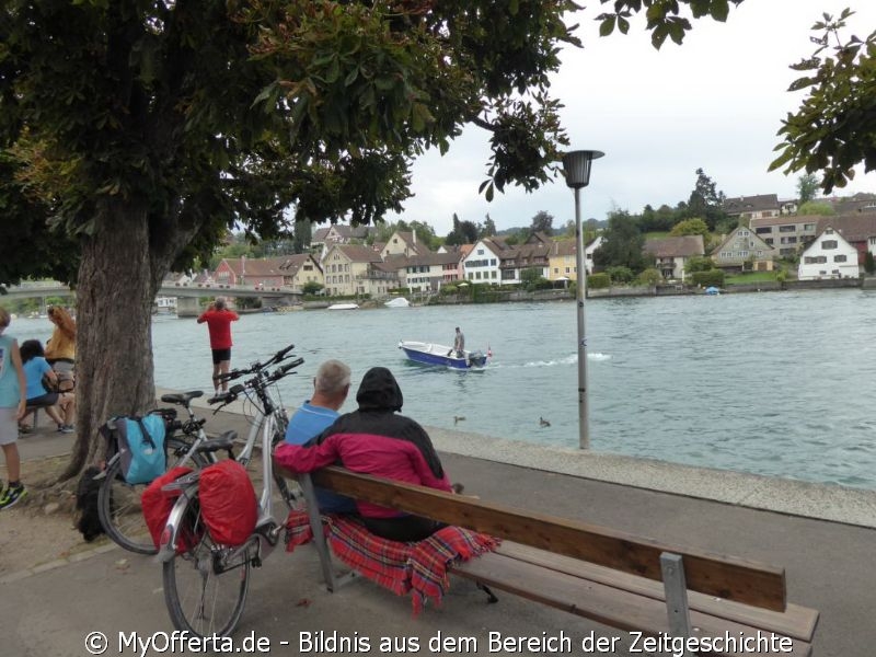 Stein am Rhein in der Schweiz wird erst 1267 erstmals als Stadt urkundlich erwähnt