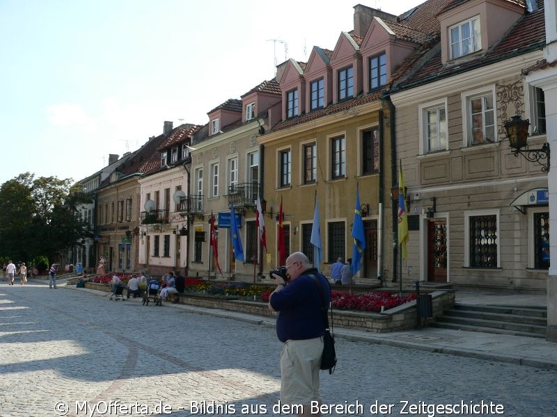 Die Stadt und die bekannteste in der Region eine Eisdiele.