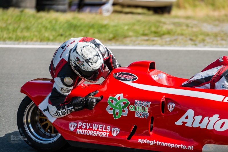 Sidecars auf dem Schleizer Dreieck