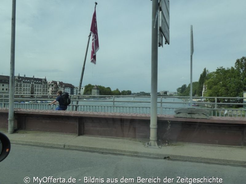 Die Fähre-Fahrt von Meersburg nach Konstanz dauert 15 Minuten