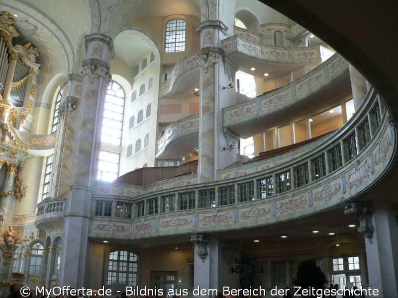 Die Frauenkirche Dresden blickt auf eine tausendjährige Geschichte zurück.