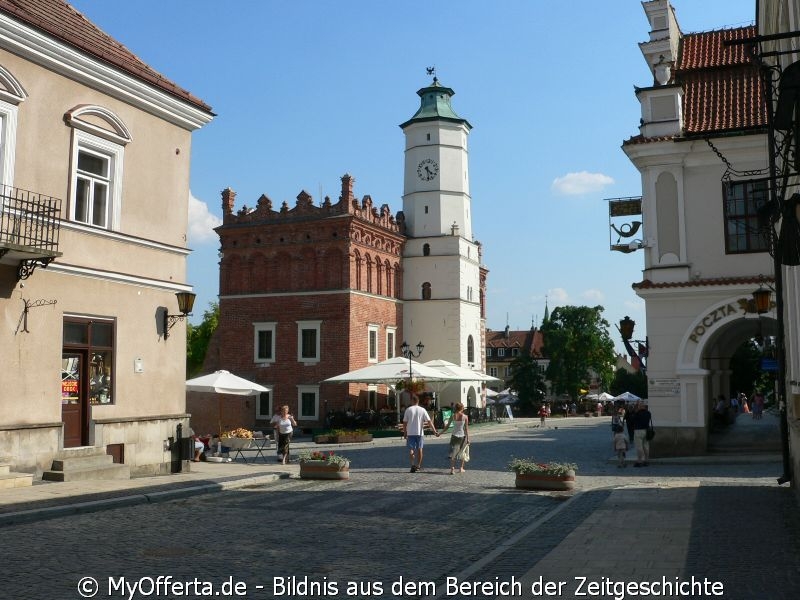 Die Stadt und die bekannteste in der Region eine Eisdiele.