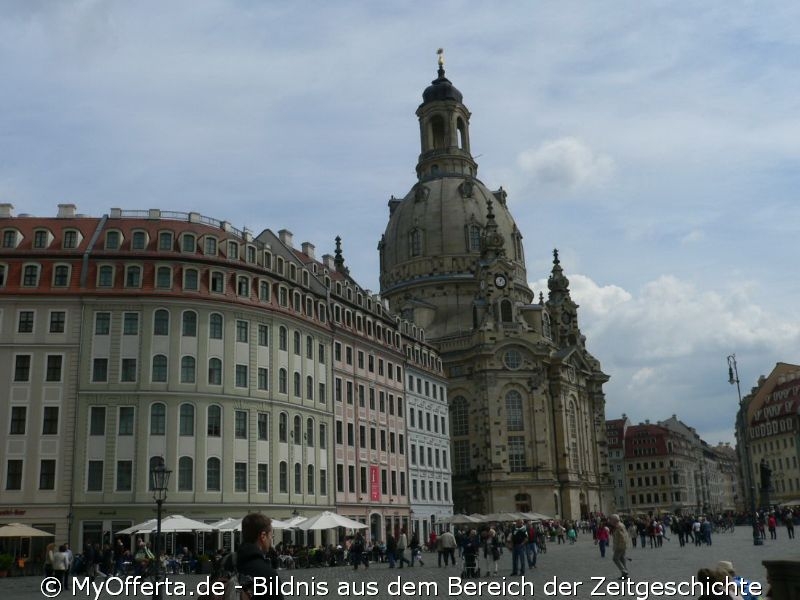 Die Frauenkirche Dresden blickt auf eine tausendjährige Geschichte zurück.